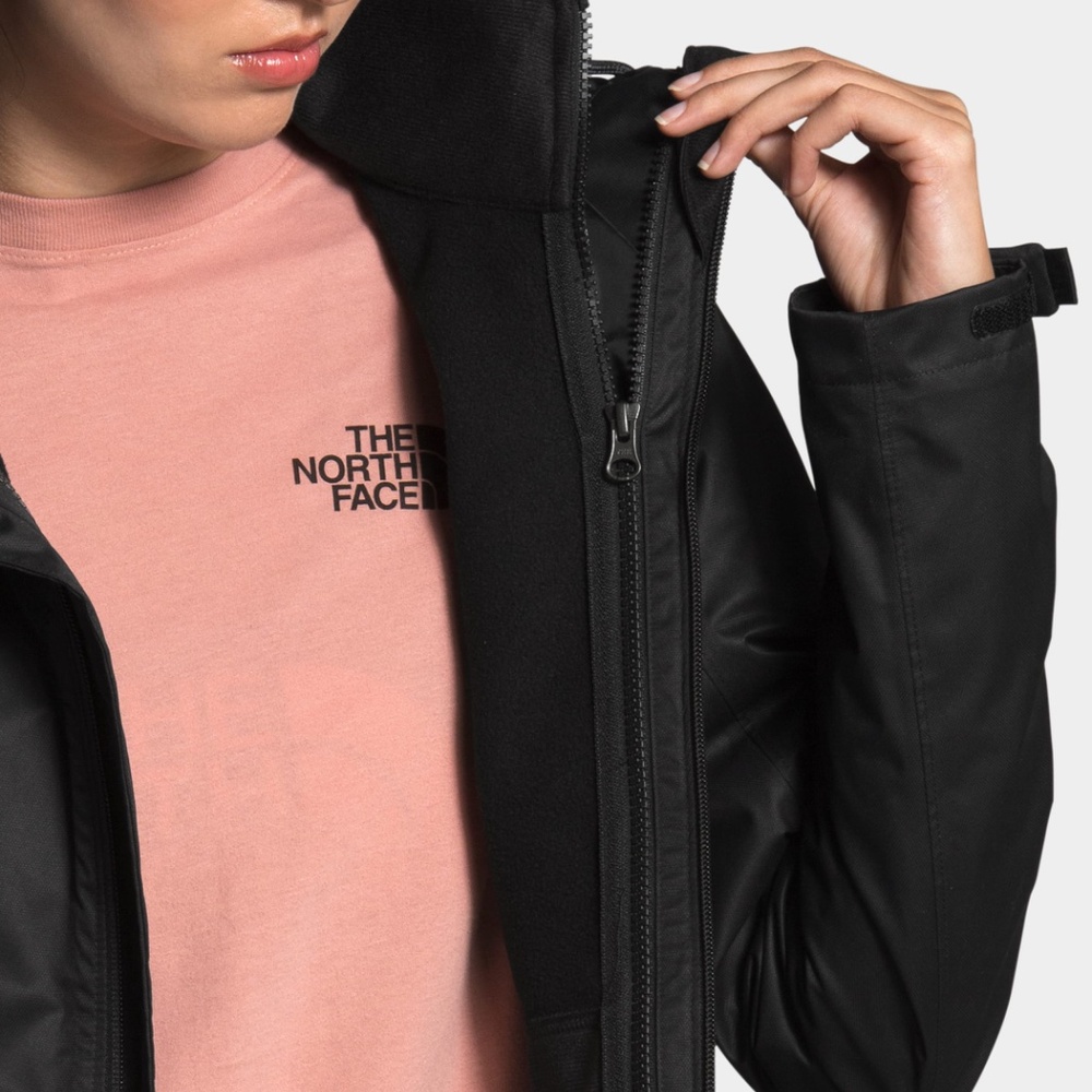 NWOT 3-in-1 THE NORTH FACE Womens Arrowood Triclimate Jacket Fleece Black Sz S - Picture 6 of 16